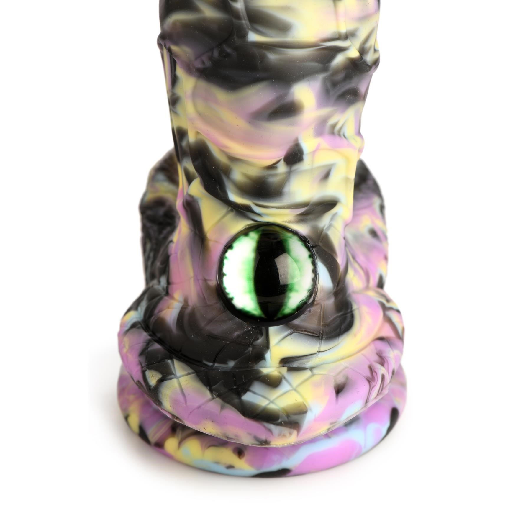 CreatureCocks Cyclops Monster Silicone Dildo - Product Shot #9 - Close Up On Eye