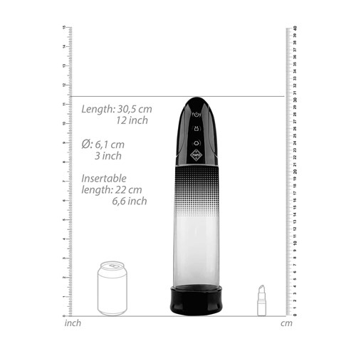 Auto Rechargeable Luv Pump dimensions