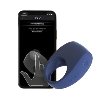 Lelo Tor 3 Penis Ring - Product Shot With App