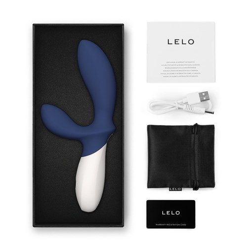 Lelo Loki Wave 2 Prostate Massager - All Components