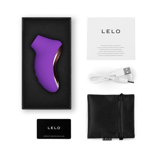 Lelo Sona 2 Travel Clitoral Stimulator - All Components