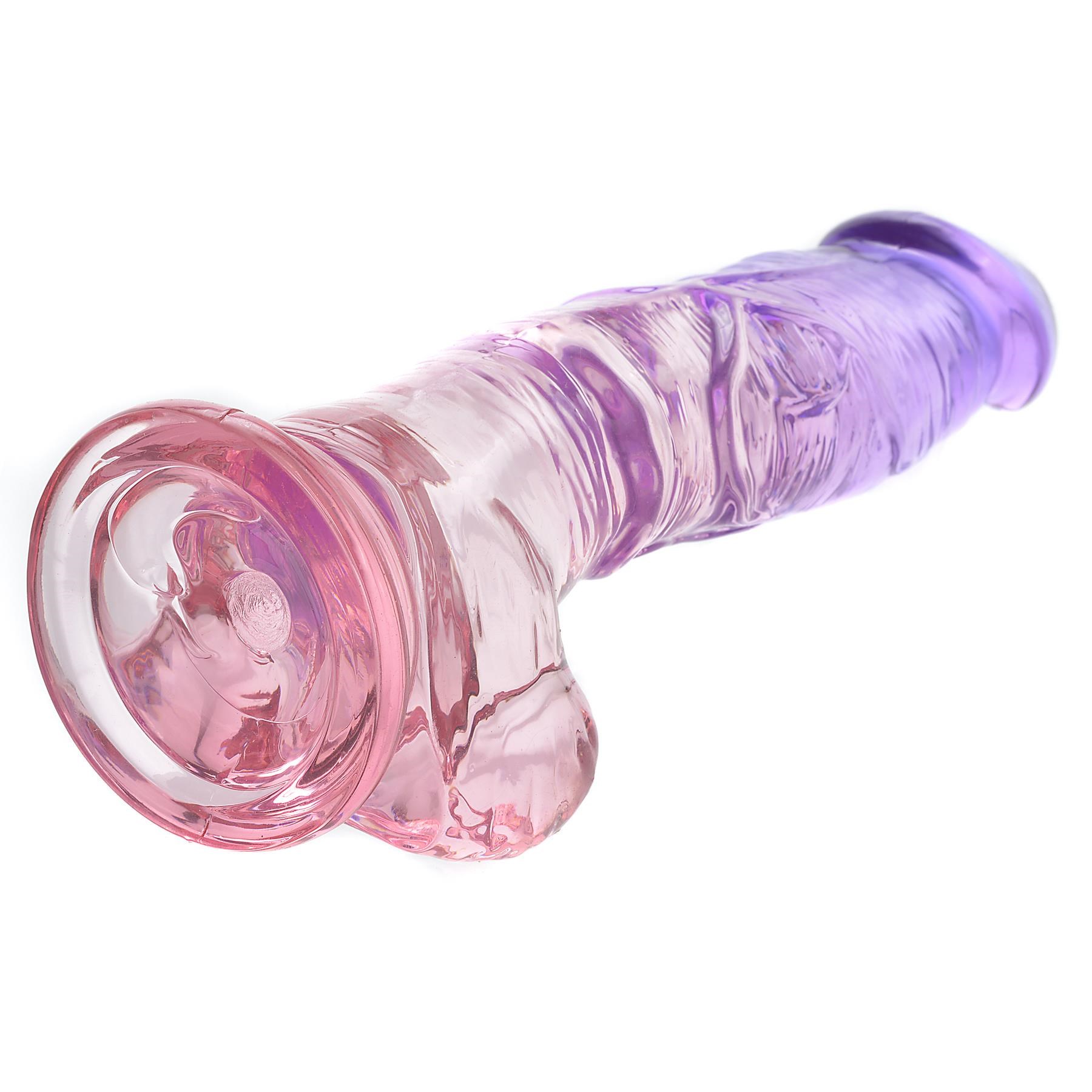 Adam & Eve Sunset Dreams Dildo - Product Showing Showing Suction Cup