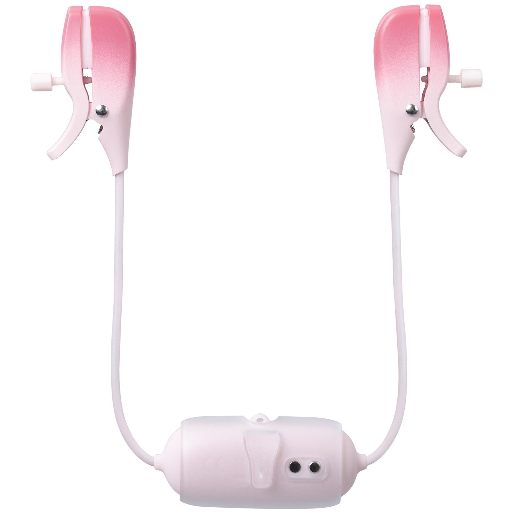 Lovense Gemini Bluetooth Vibrating Nipple Stimulators - Product Shot - Back
