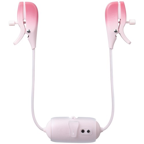 Lovense Gemini Bluetooth Vibrating Nipple Stimulators - Product Shot - Back