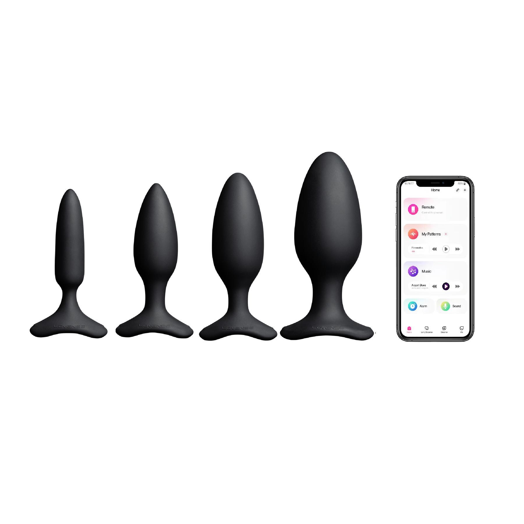 Lovense Hush 2 Bluetooth Vibrating Butt Plug - Products with App