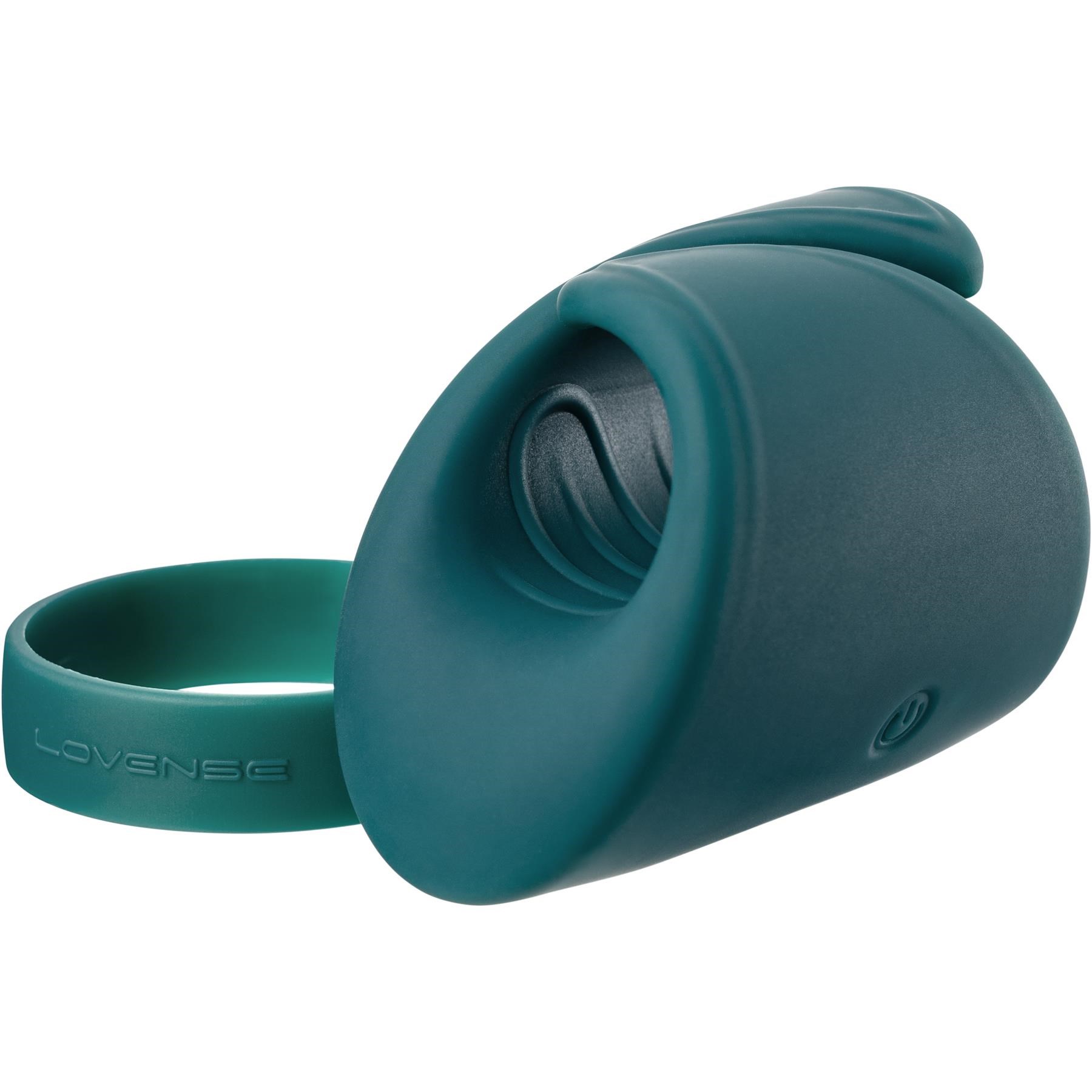 Lovense Gush Bluetooth Glans Massager - Product Shot #4 - With Ring