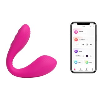 Lovense Dolce Bluetooth Dual Vibrator - Product and App