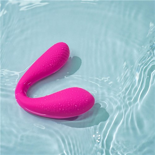 Lovense Dolce Bluetooth Dual Vibrator - Product Shot in Water