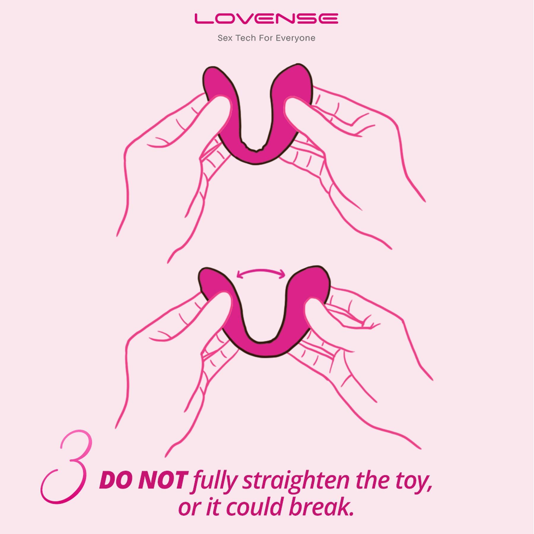 Lovense Dolce Bluetooth Dual Vibrator - Features