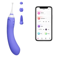 Lovense Hyphy Bluetooth Dual End Vibrator - Vibrators