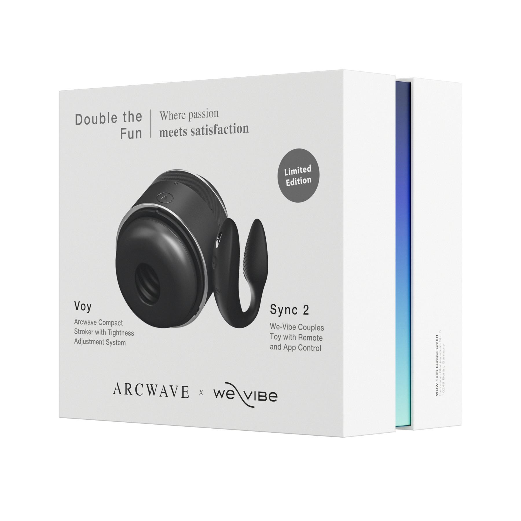 Arcwave + We-Vibe Double The Fun Couples Kit - Packaging