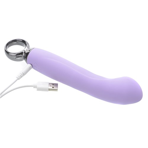 Screaming O Primo Rechargeable G-Spot Vibration - Showing Where Charging Cable is Placed