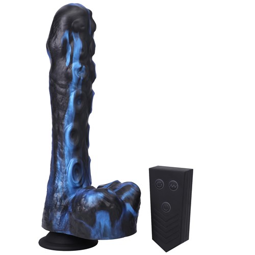 Fort Troff Tendril Thruster Mini F*ck Machine - Product and Remote blue
