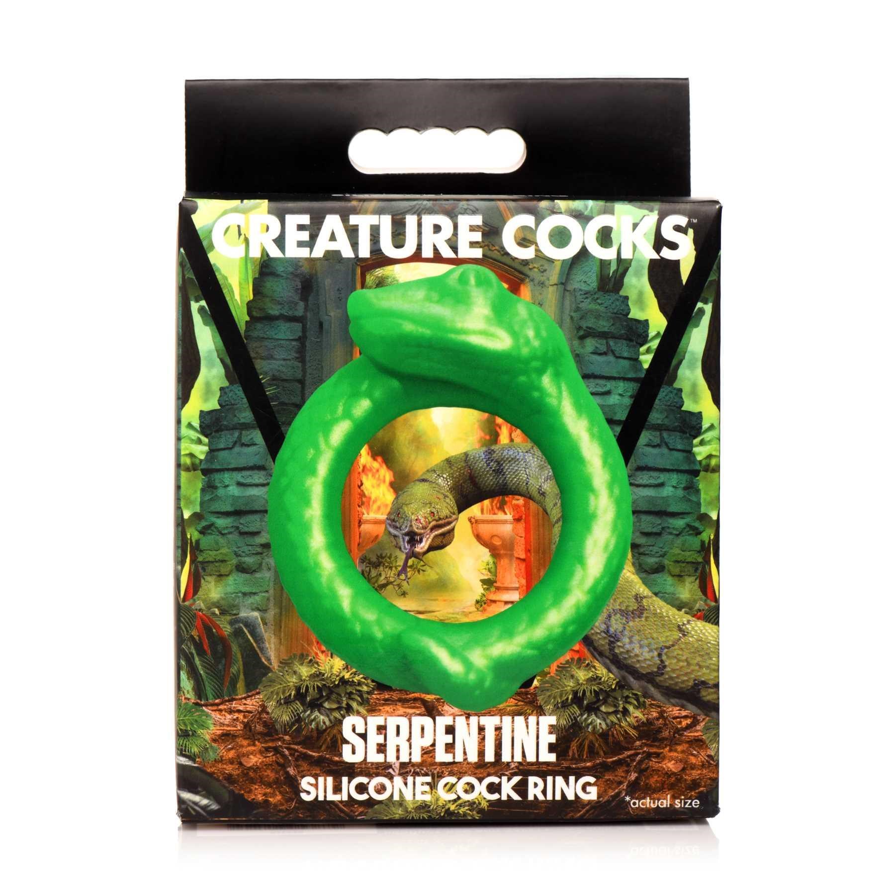 Creature Cocks Serpentine Silicone Cock Ring box