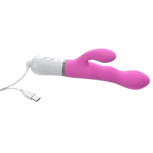 Lovense Nora Bluetooth Rabbit Vibrator - - Showing Where Charging Cable is Placed