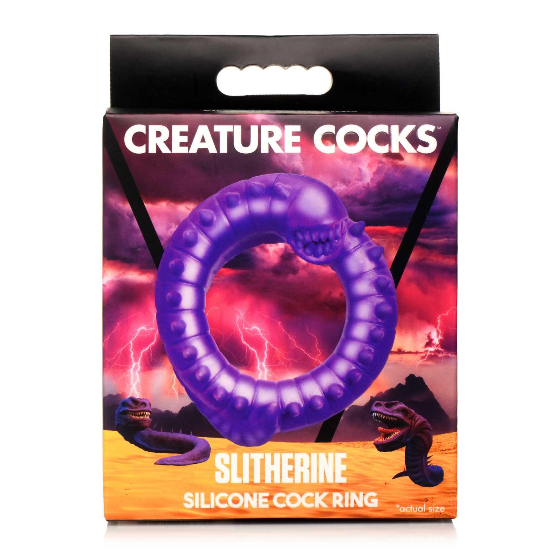 Creature Cocks Slitherine Silicone Cock Ring box