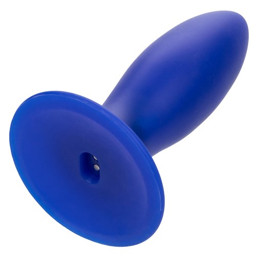 Admiral Liquid Silicone Vibrating Torpedo Anal Plug - Product Shot - Showing Suction Cup