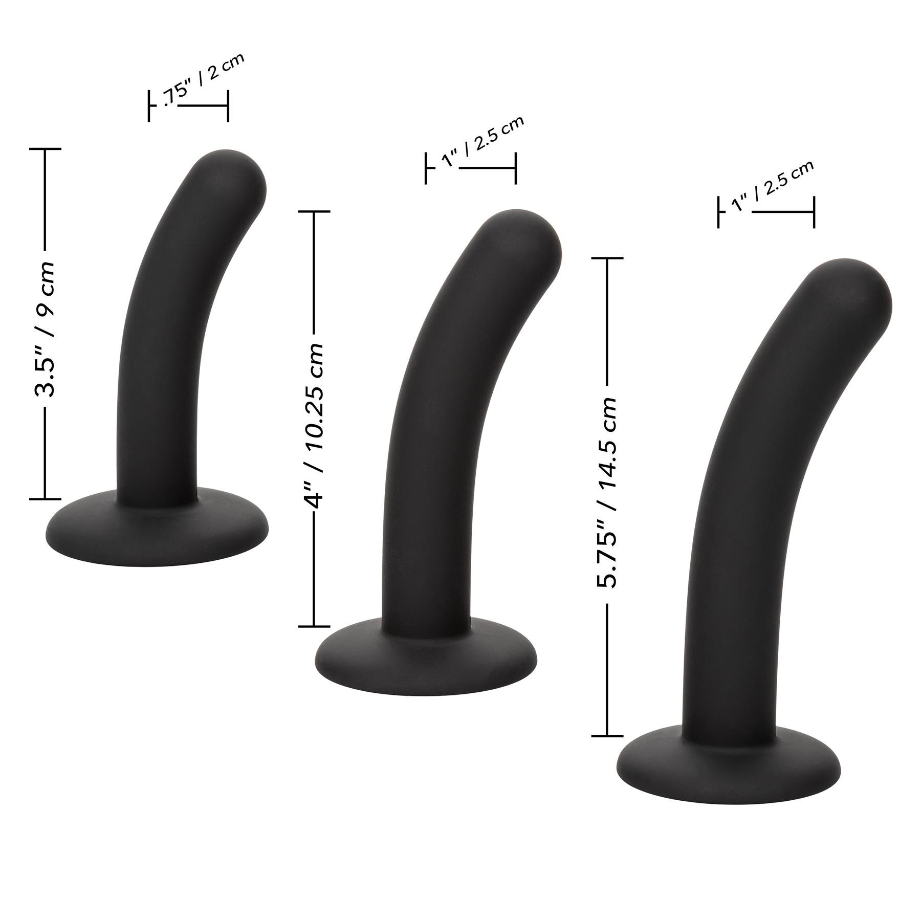 Boundless Silicone Curve Pegging Kit - All Dildo Sizes and Dimensions