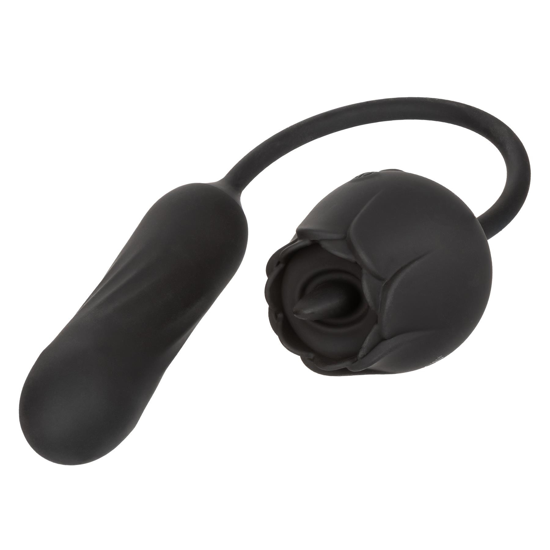French Kiss Elite Lover Clitorial and Rotating Anal Vibrator - Product Shot