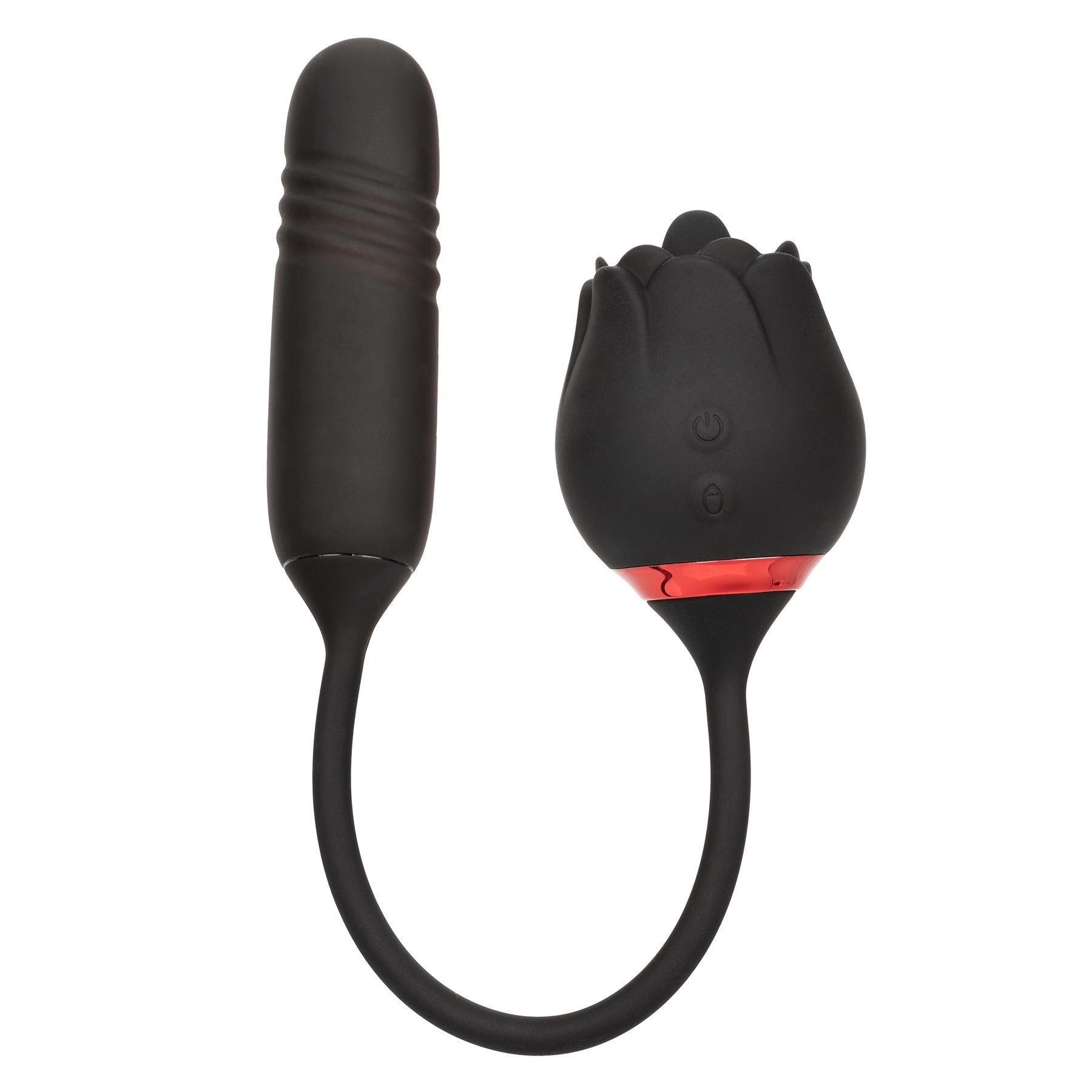 French Kiss Elite Romeo Clitoral and Thrusting Anal Vibrator - Product Shot