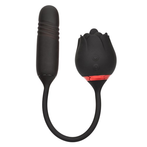 French Kiss Elite Romeo Clitoral and Thrusting Anal Vibrator - Product Shot