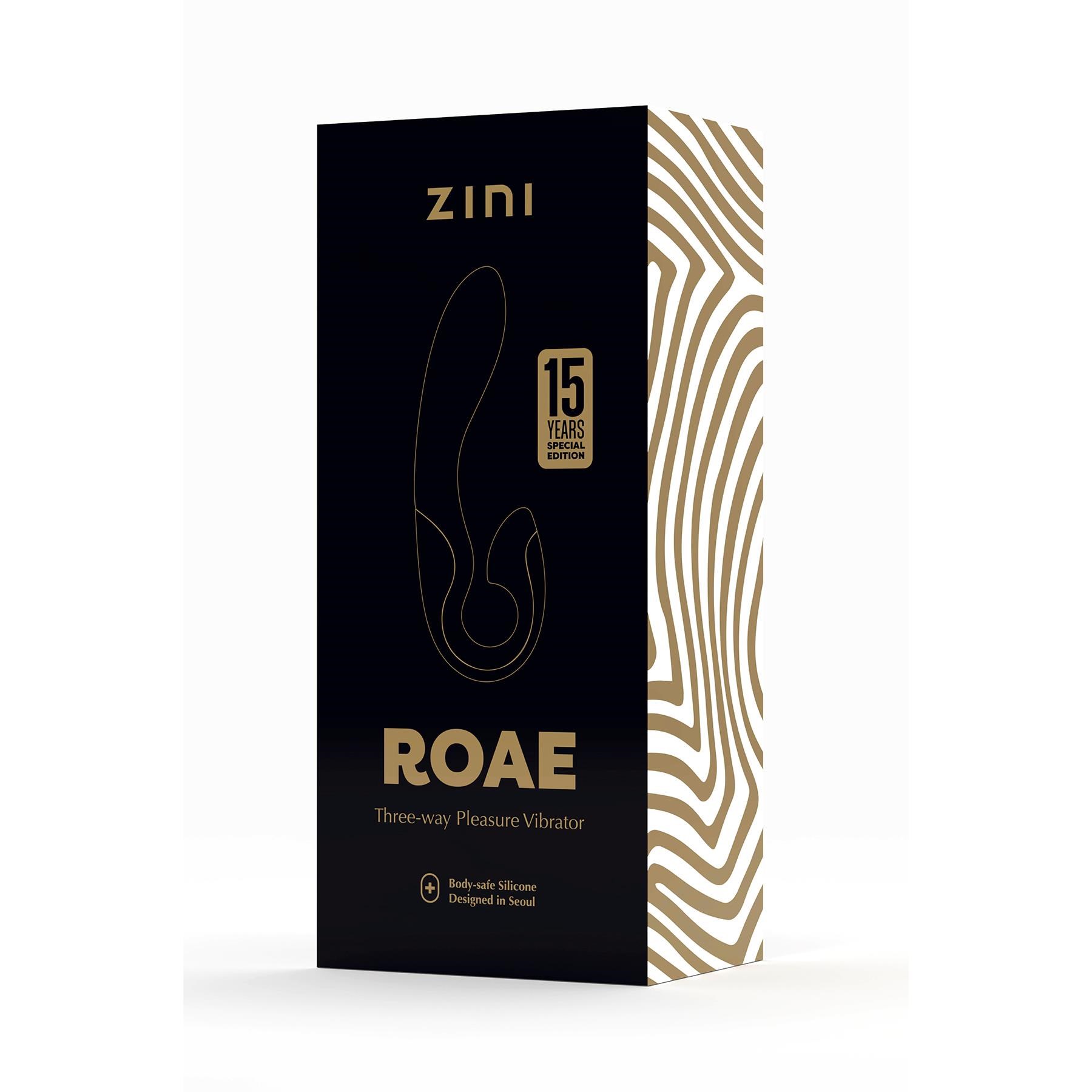 Zini Roae Special Edition Dual Massager - Packaging - Front