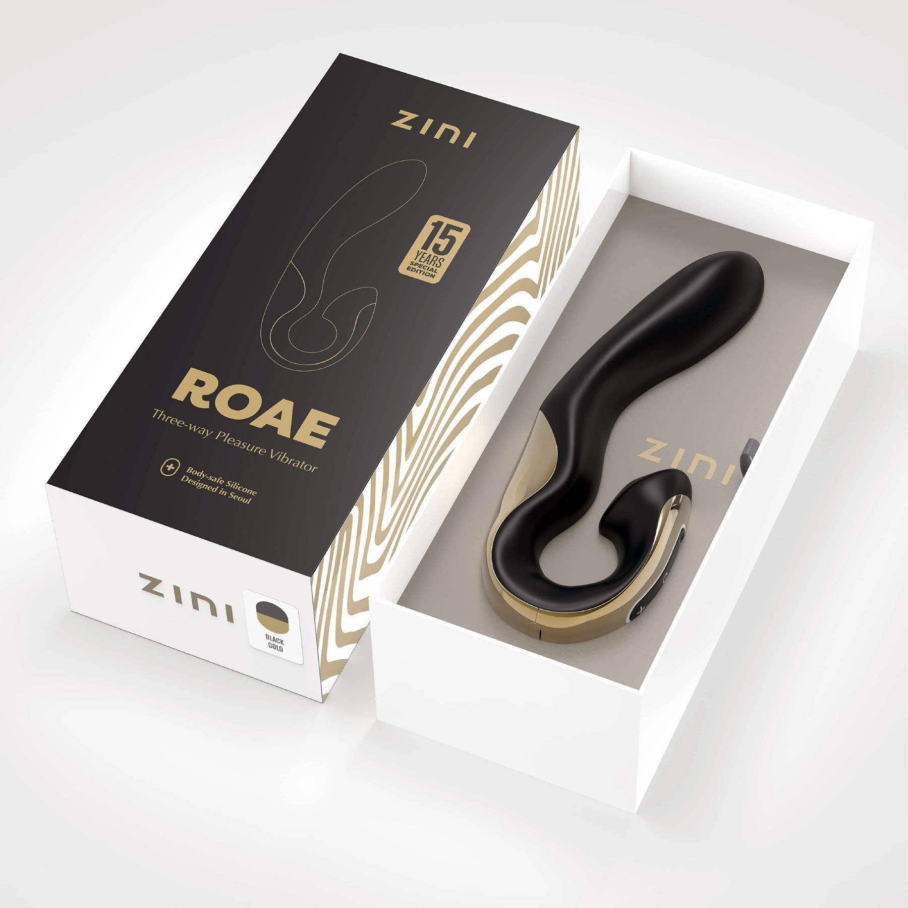Zini Roae Special Edition Dual Massager - Open Packaging - Showing Product
