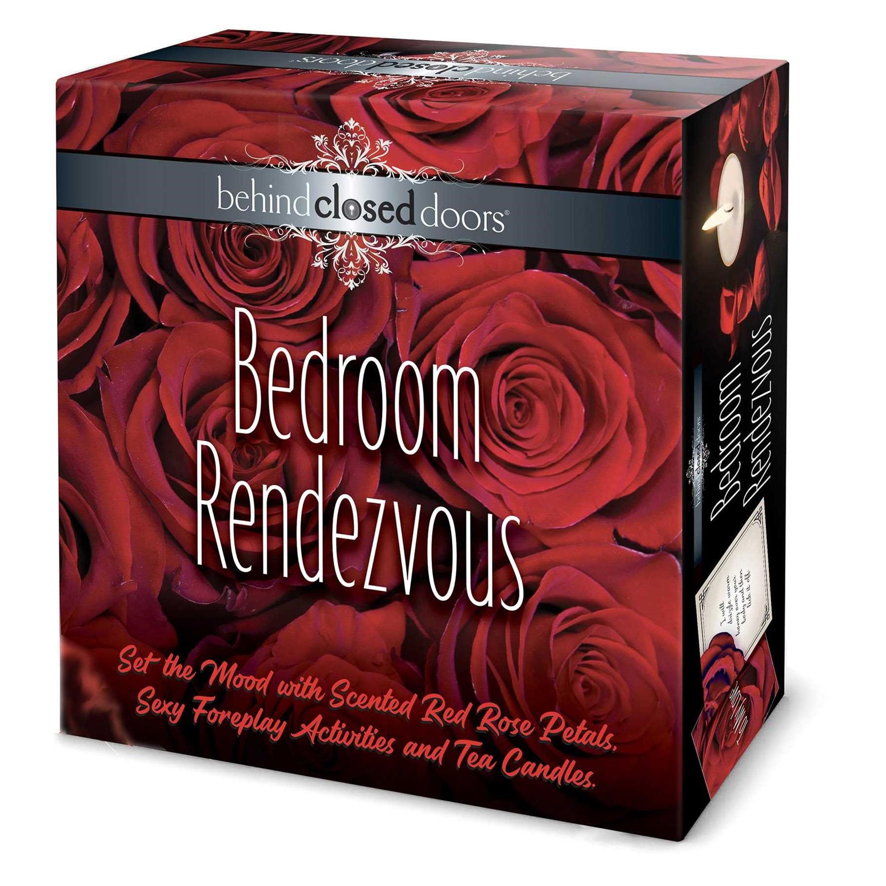 Behind Closed Doors – Bedroom Rendezvous – Sex Game front of box