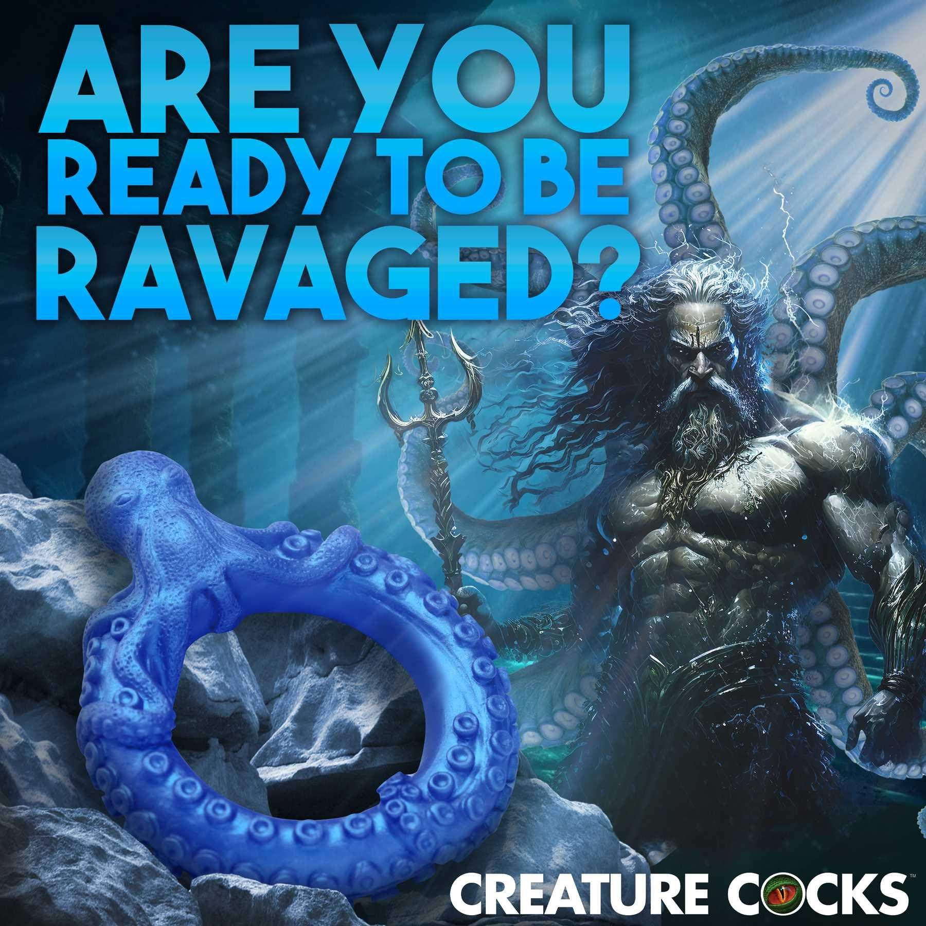 Creature Cocks Poseidon's Octo-Ring Silicone Cock Ring mood image #1