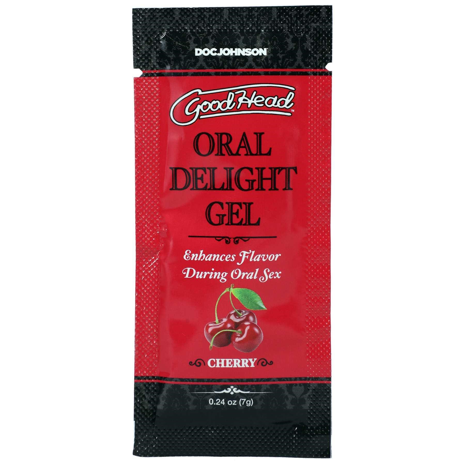 GoodHead - Oral Delight Gel - cherry -0.24 oz front