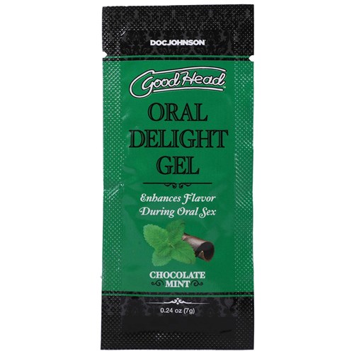 GoodHead - Oral Delight Gel -chocolate mint -0.24 oz front