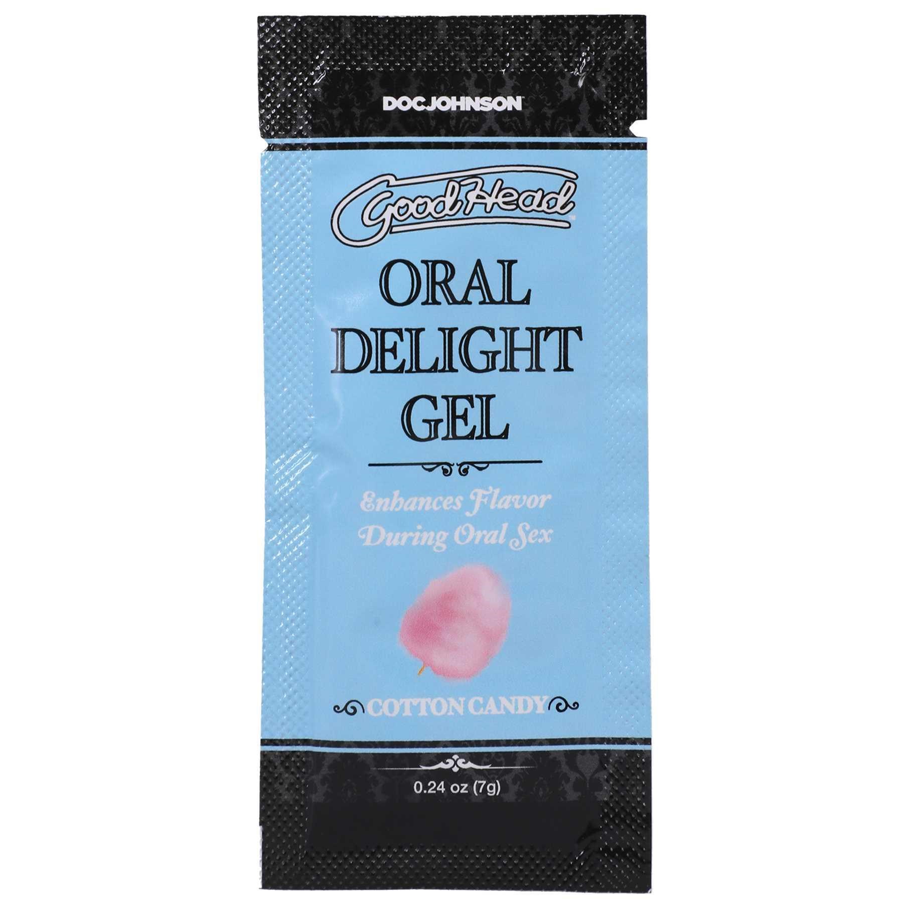 GoodHead - Oral Delight Gel -cotton candy -0.24 oz front