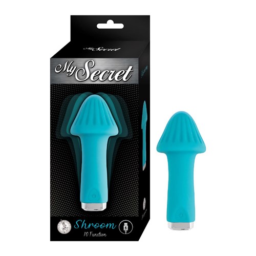 My Secret Shroom Vibrator - Product and Packaging Shot