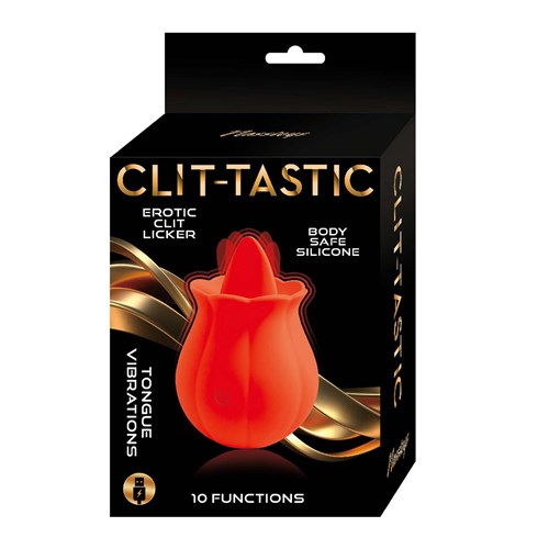 Clit-Tastic Erotic Vibrating Tongue - Packaging Shot