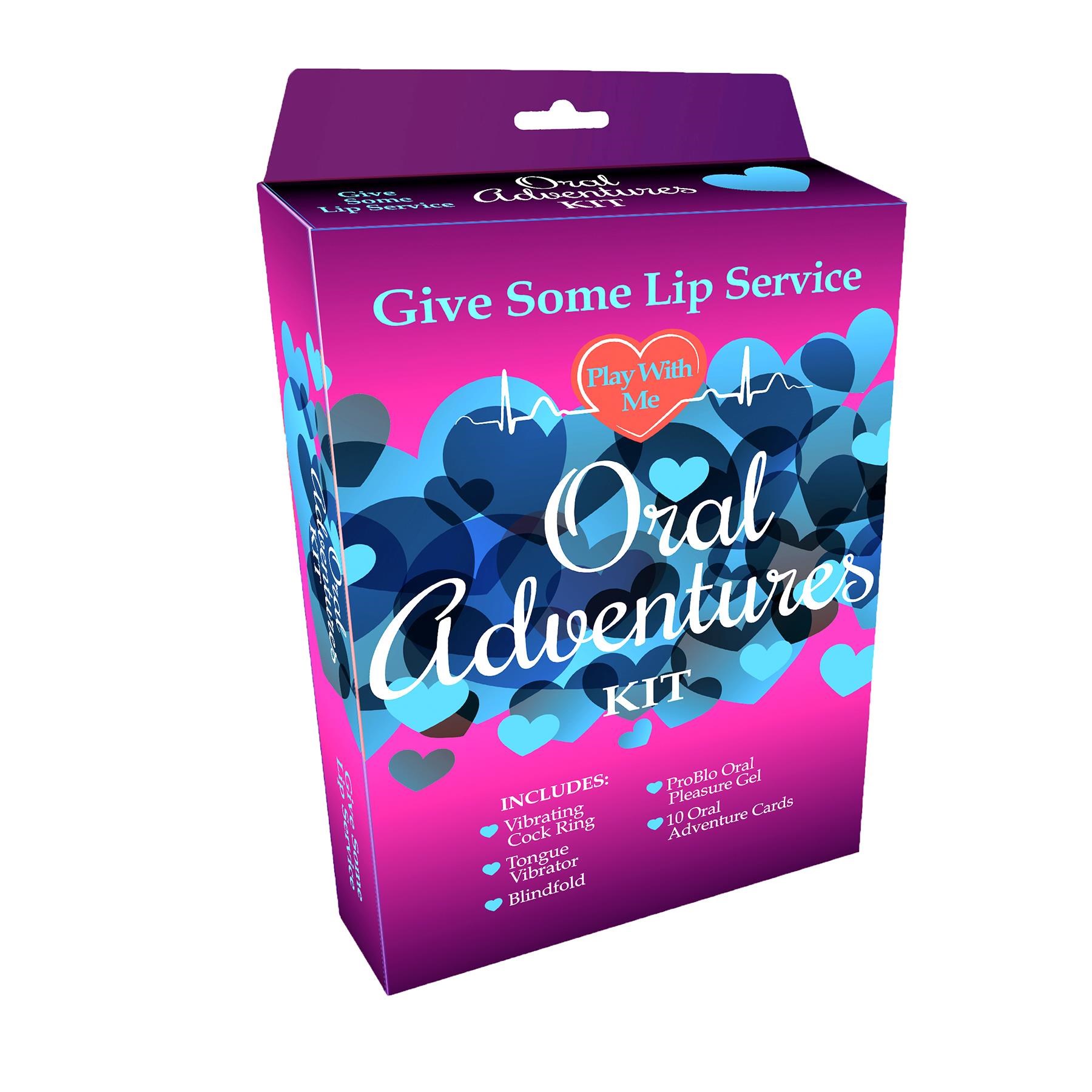 Play With Me Oral Adventures Couples Kit - Packaging Shot