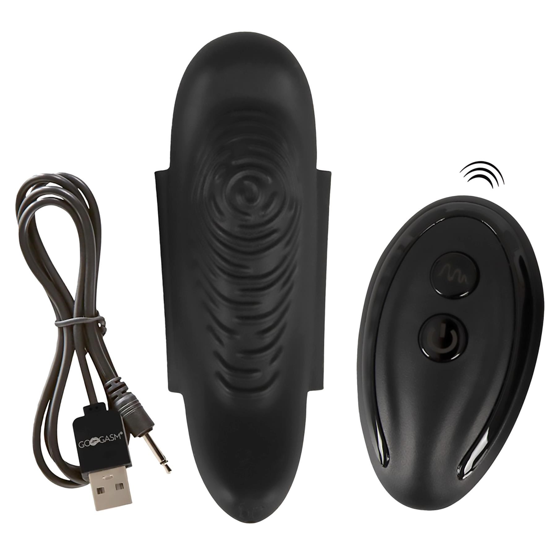 GoGasm Remote Control Panty Vibrator - Panty Vibe, Remote and Charging Cable
