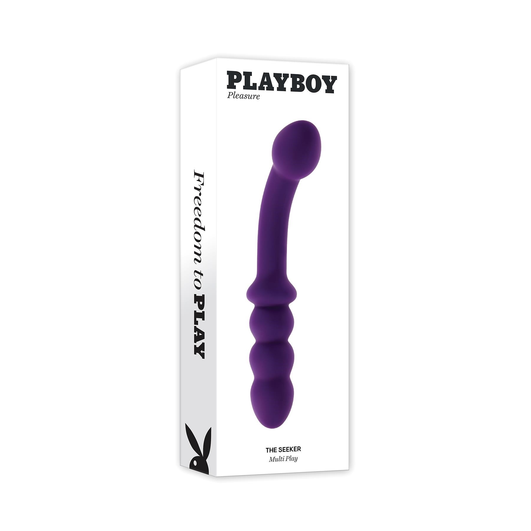 Playboy Pleasure The Seeker Dual Ended Vibrator - Packaging Shot