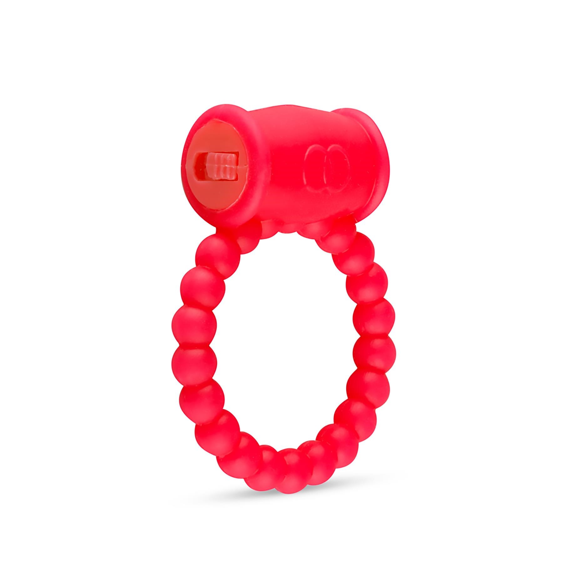I Love Red Gift Set - Vibrating Penis Ring