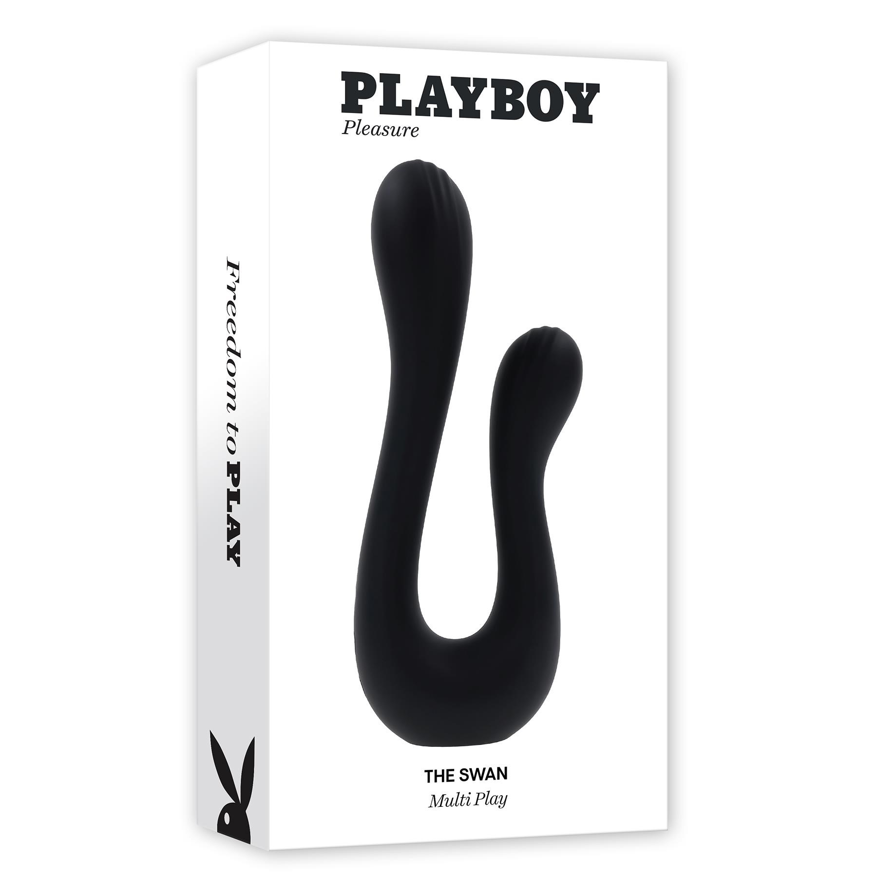 Playboy Pleasure The Swan Multi-Play Vibrator - Packaging Shot