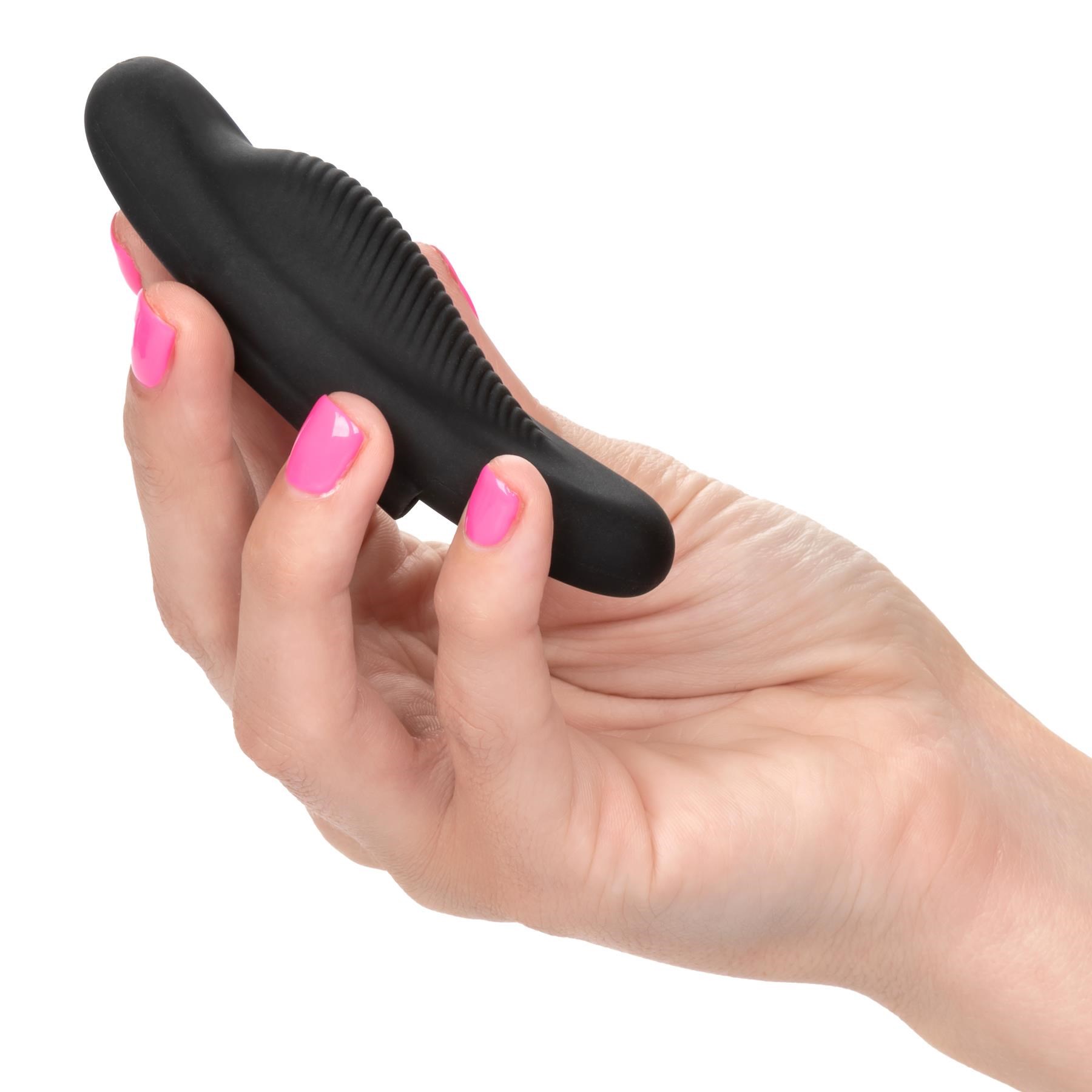Lock-N-Play Remote Petite Panty Teaser - Vibrator - Hand Shot