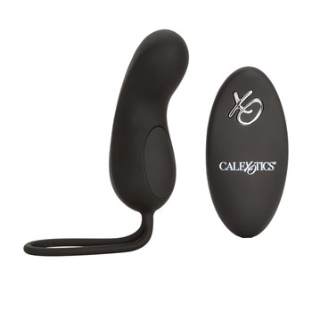 Silicone Remote Rechargeable Curve Bullet - Bullet and Remote