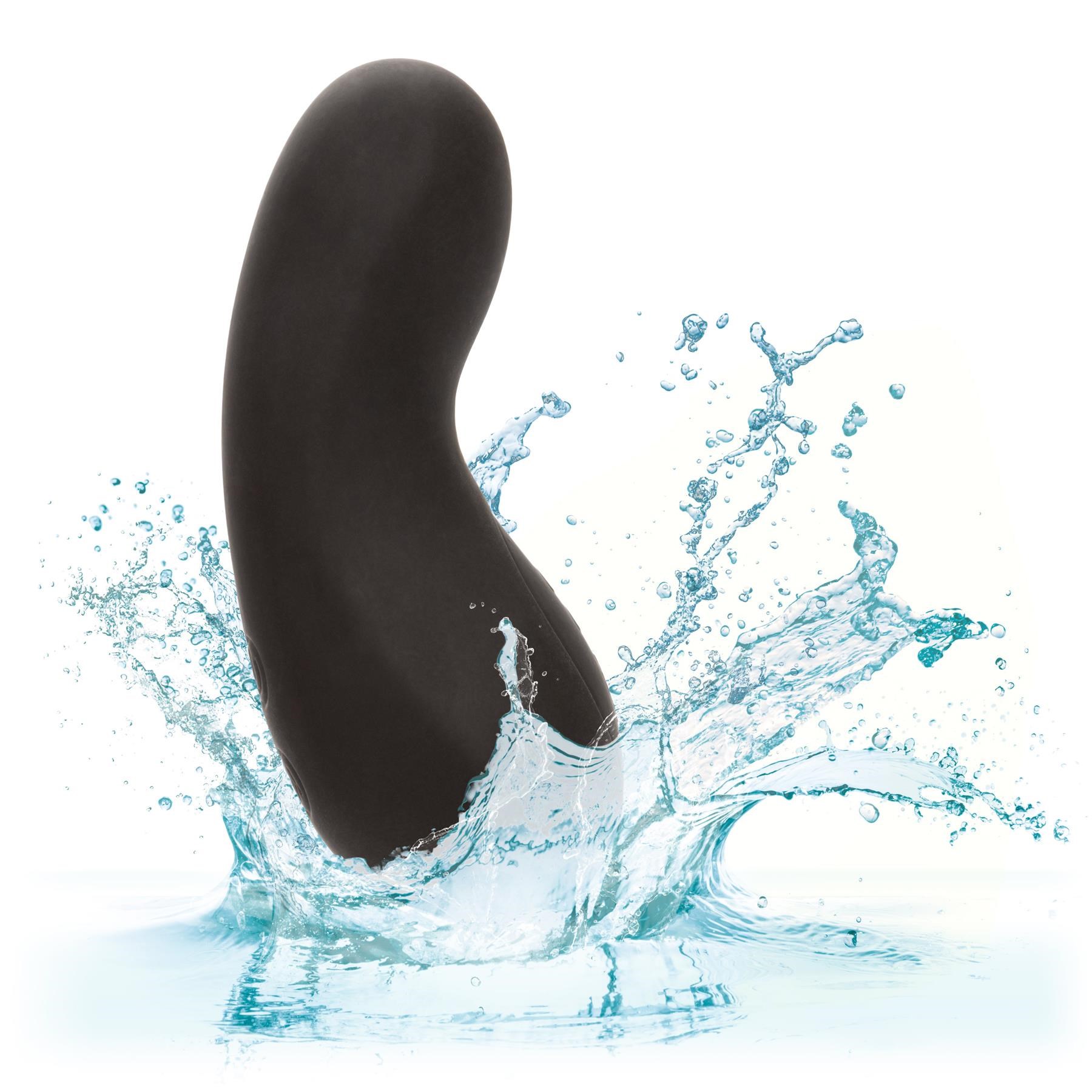 Silicone Remote Rechargeable Curve Bullet - Waterproof Shot