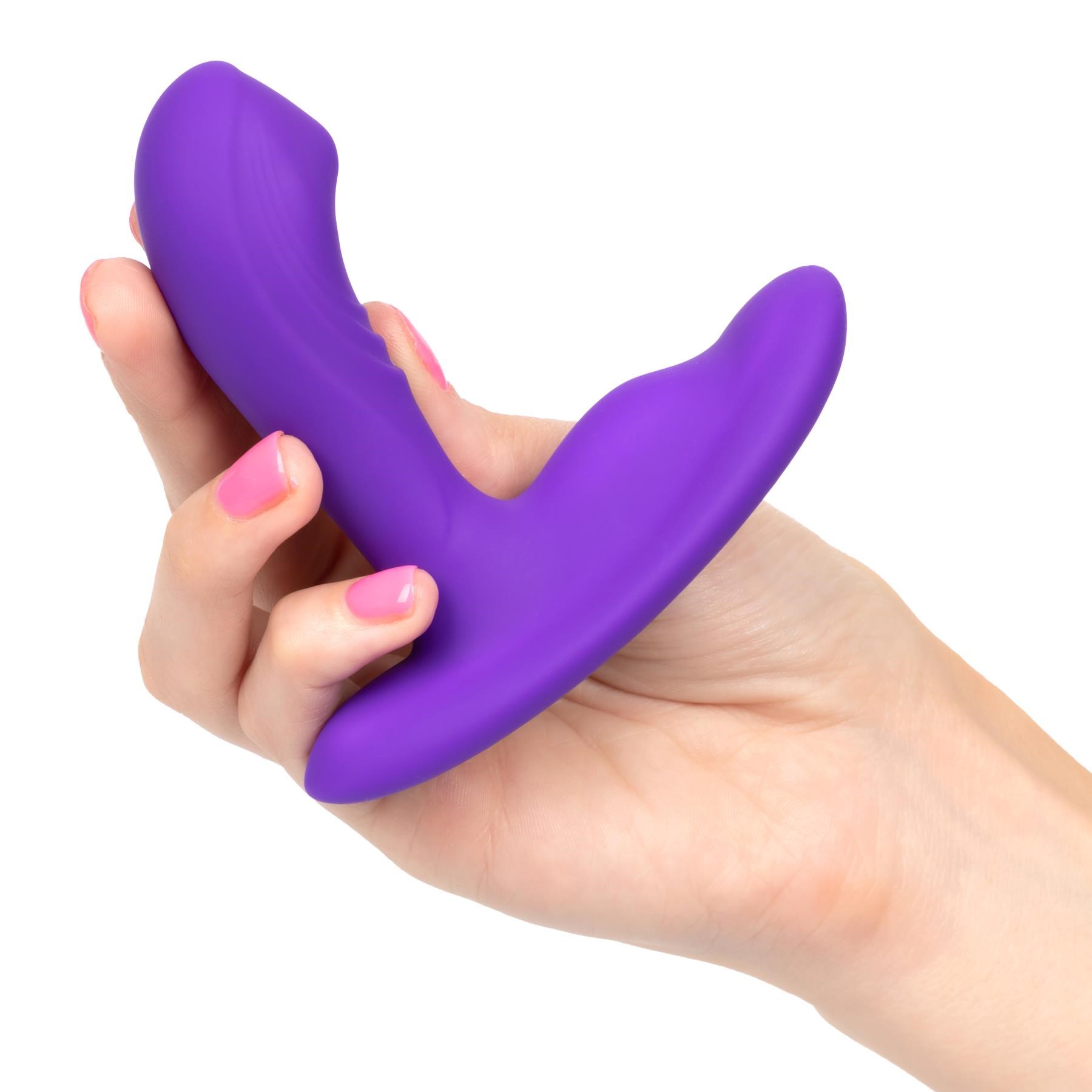 Silicone Remote Pinpoint Pleaser - Vibrator - Hand Shot