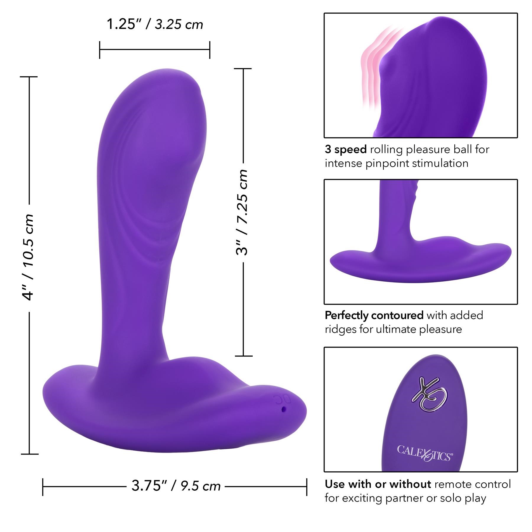 Silicone Remote Pinpoint Pleaser - Dimensions and Instructions