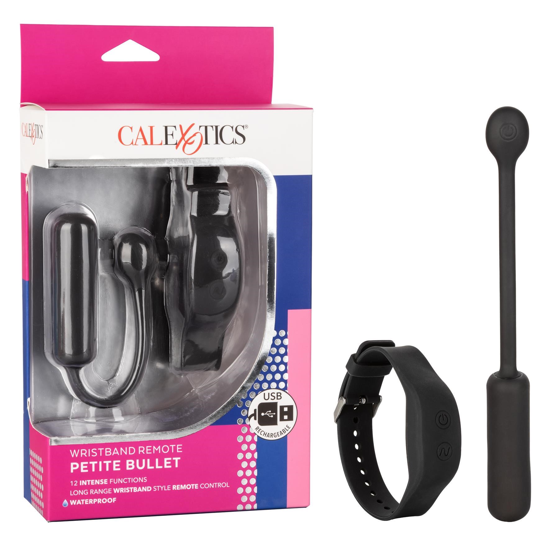 Wristband Remote Petite Bullet - Product and Packaging