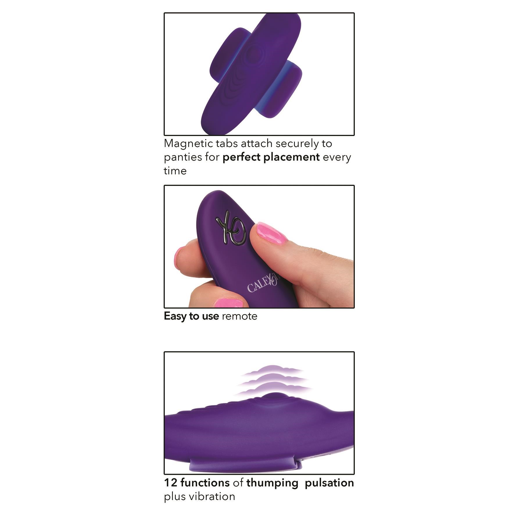 Lock-N-Play Remote Pulsating Panty Teaser - Instructions
