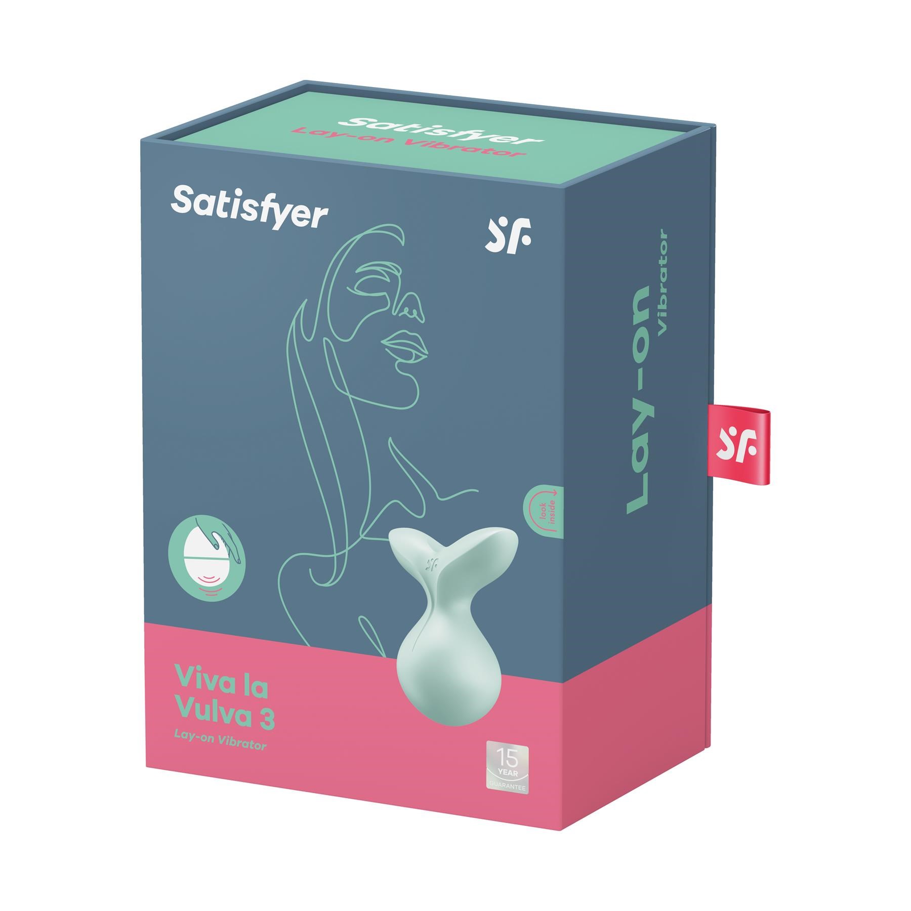 Satisfyer Viva La Vulva Layon Vibrator - Packaging Shot