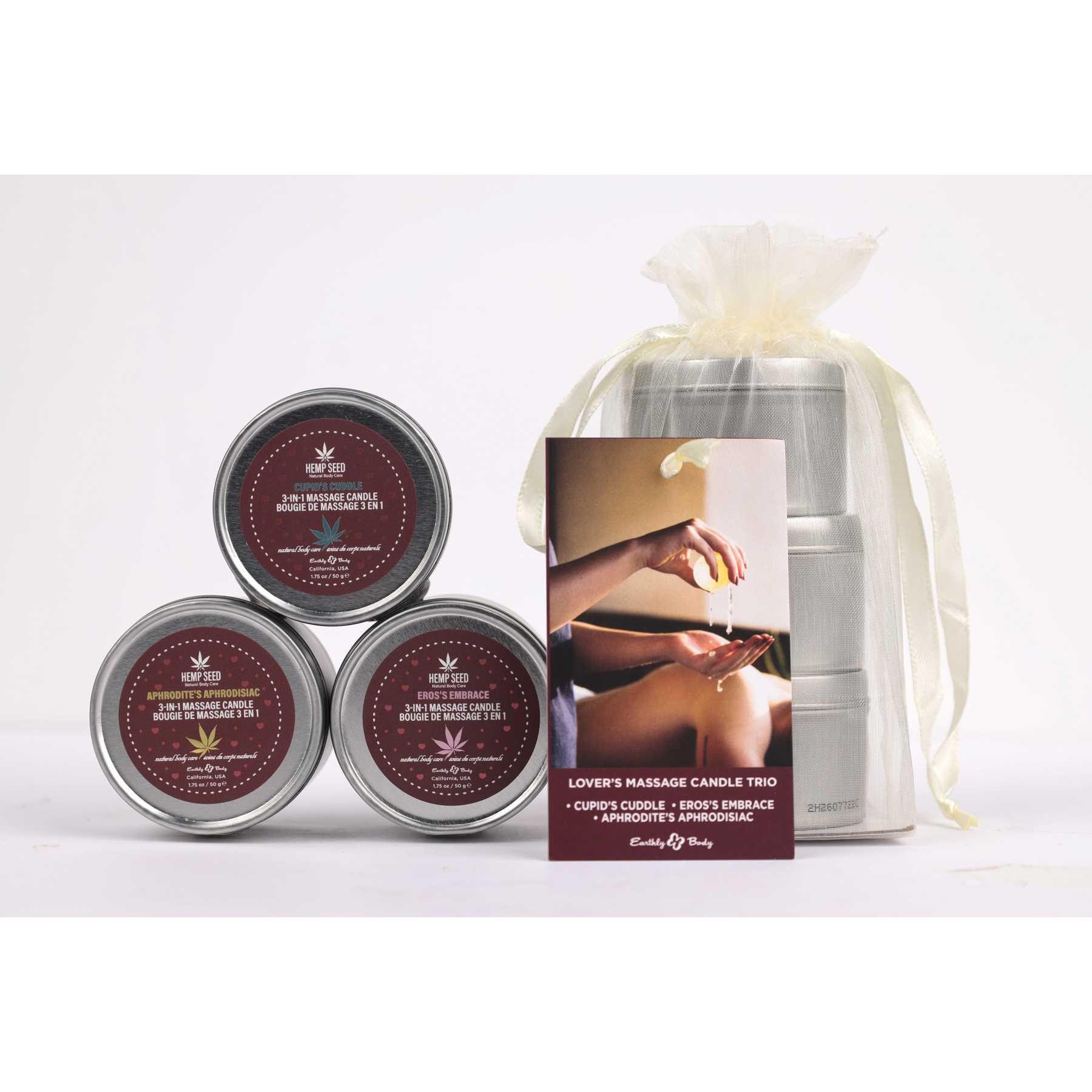 Trio Of Love Massage Candles all 3 in bag. 2024