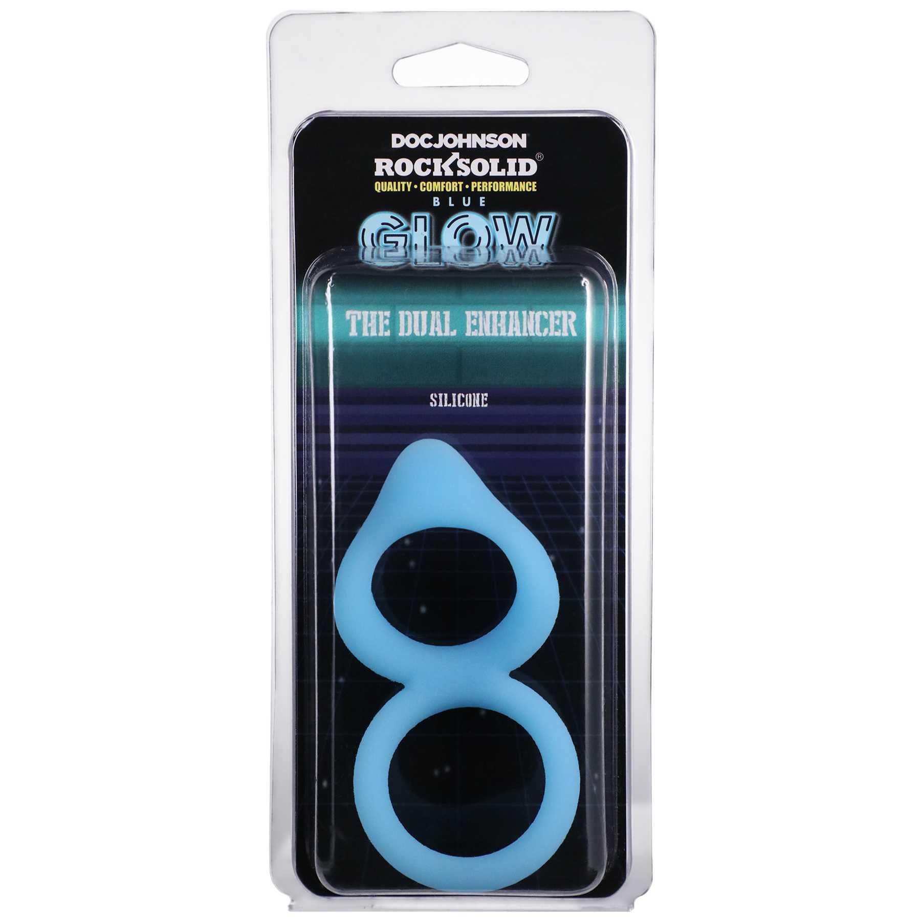 Rock Solid Glow-In-Dark Dual Enhancer Ring front of package