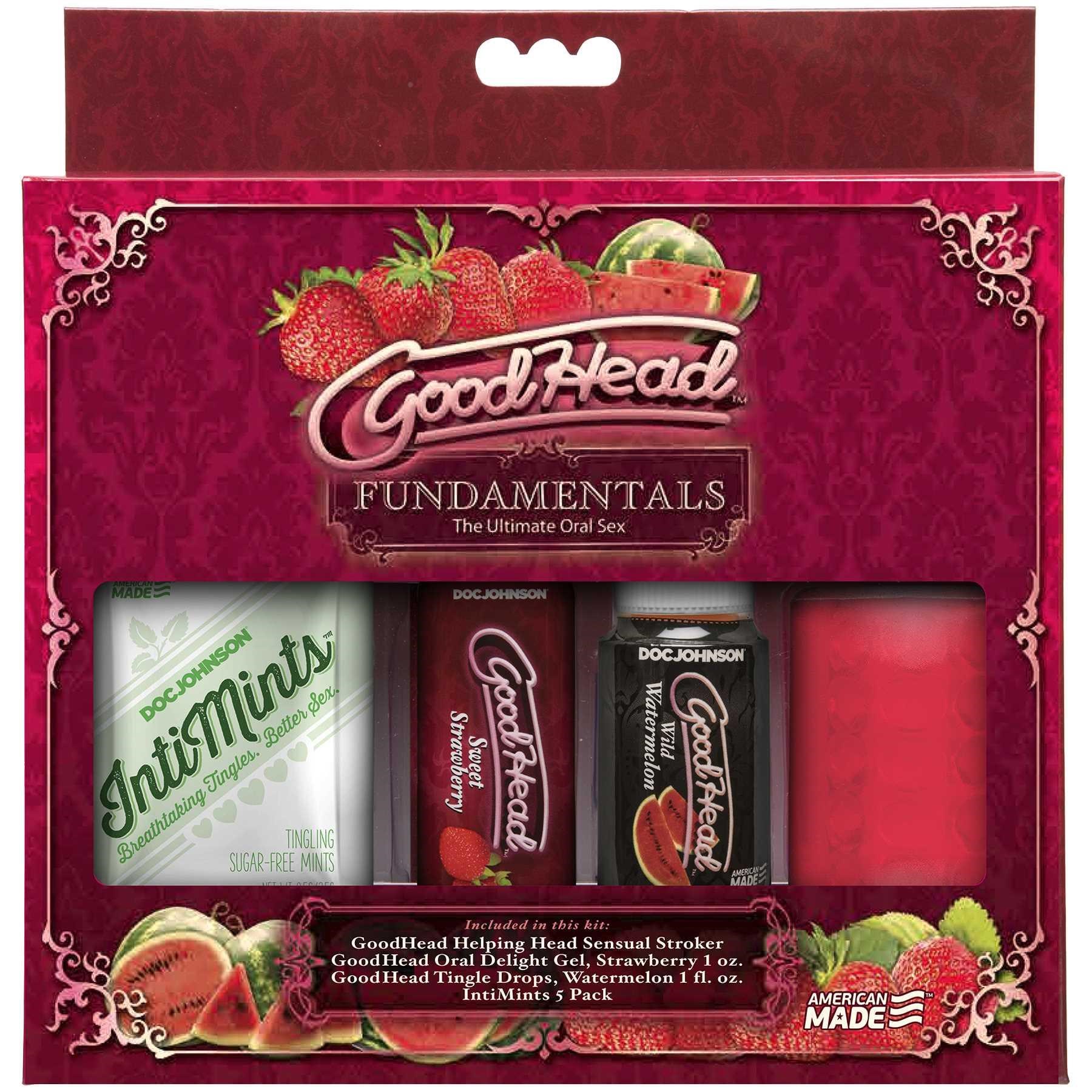 Goodhead Fundamentals Oral Sex front on box